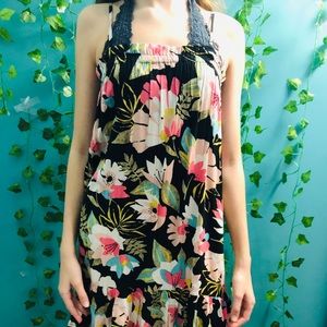 adorable girls floral billabong dress
